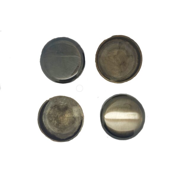 Antique Brass Castor Cups